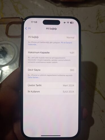 iphone 16 e satış: IPhone 15, 128 GB, Black Titanium