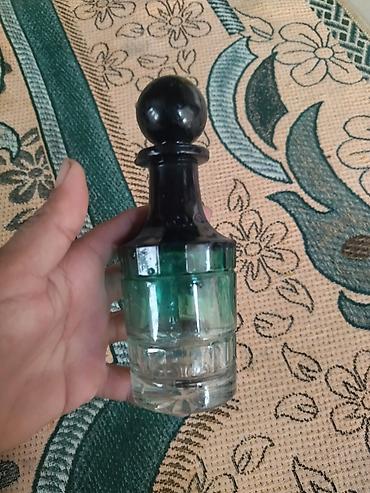 8 element parfüm: Şüşə ətir flakonları – 3 ədəd - Material: qalın, şəffaf dibə malik — 1