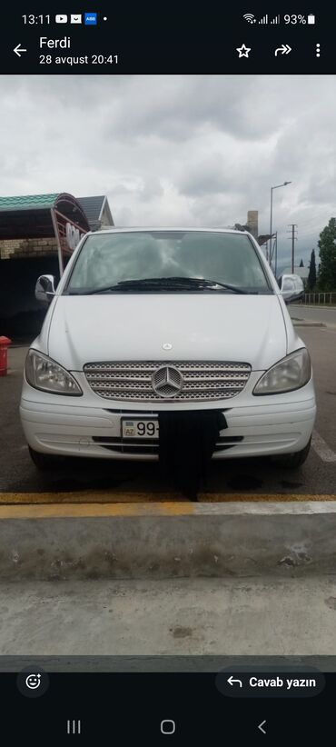 Mercedes-Benz: Mercedes-Benz Vito: 2.2 l | 2004 il Mikroavtobus