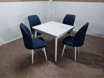 Setovi stolova i stolica: Cena kompleta 260e Stolica: Nogari drvo Visina 90cm Visina sedista — 2