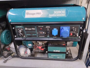 Генераторы: Генератор бензиновый 7.5кват 5.5 чистый 220ват 6 месяцев сервисное — 17