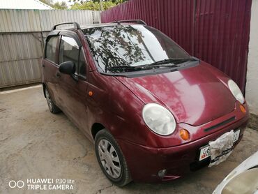 матис 2003: Daewoo Matiz: 0.8 л, Вариатор, Бензин, Хэтчбэк