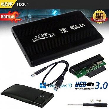 Hard diskovi, eksterni diskovi: METALNO USB 3.0 KUCISTE ZA HARD DISK 2.5 SATA EKSTERNI HDD | Filip - — 3