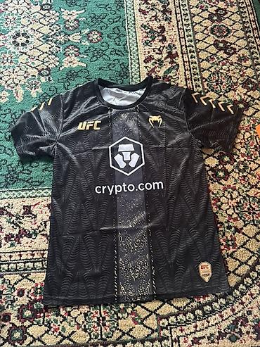кепка ufc: Мужская футболка, M, Venum, Новый, цвет - Черный, Самовывоз — 1