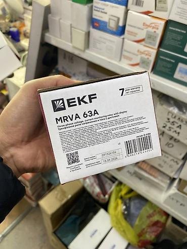 рэле: EKF MRVA 63A — трёхфазное реле контроля напряжения и тока с дисплеем — 2