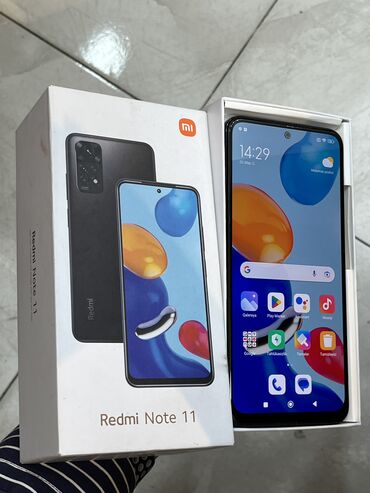 Xiaomi: Xiaomi Redmi Note 11, 128 GB, rəng - Qara