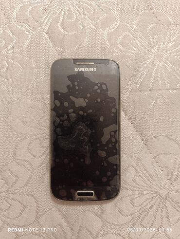 usb yaddaş: Samsung I9190 Galaxy S4 Mini, 2 ГБ, цвет - Черный, Две SIM карты