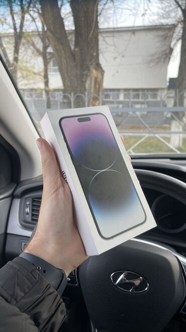 iphone 14 pro max купить бишкек: IPhone 14 Pro Max, Колдонулган, 256 ГБ, Куту, 83 %