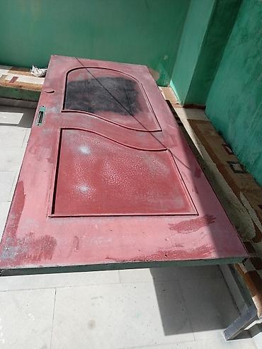 qapi demir qapi seyf qapi: Mənzil üçün İşlənmiş Giriş qapısı 110x230 sm Zamok ilə, Ünvandan götürmə — 2