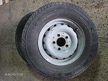 бампера гольф 2: Б/у Колесо Mercedes-Benz 225 / 70 / R 15, 5 Болтов — 1
