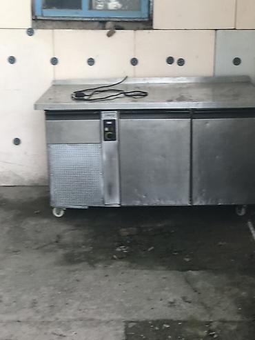 Холодильный стол Zanussi из нержавеющей стали для профессиональной at lalafo.kg Холодильный стол Zanussi из нержавеющей стали для профессиональной