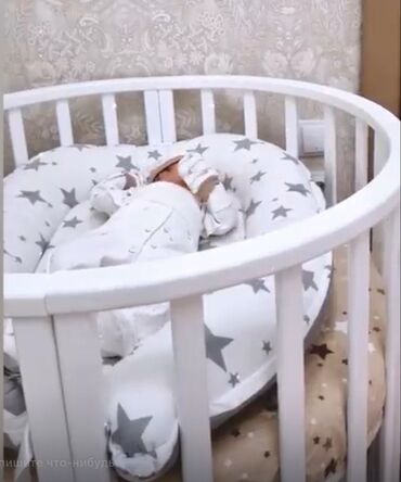 кровать трансформер детская 3 в 1: Детская кровать трансформер, Другой тип, цвет - Белый