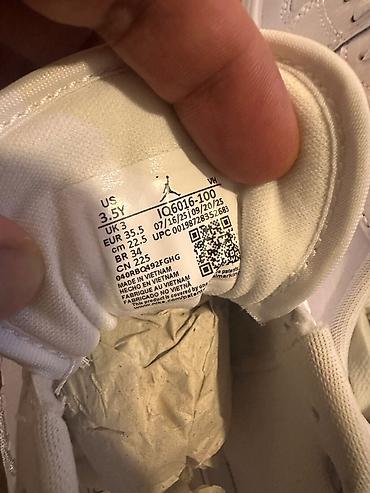 air jordan: Rəng - Ağ Krossovkalar, Nike, Ölçü: 35, Uniseks — 2