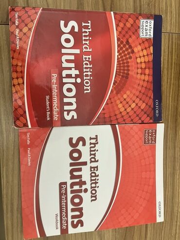 CD, DVD disklər və kassetlər: Məhsul: Oxford University Press – Solutions Third Edition