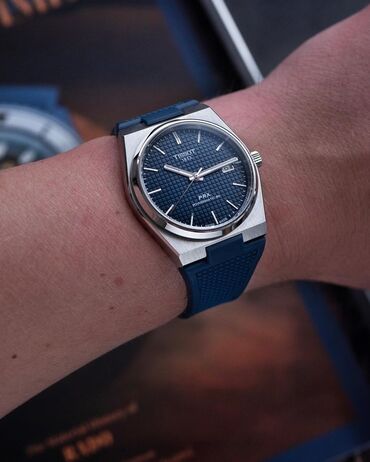 Новый, Наручные часы, Tissot, цвет - Синий