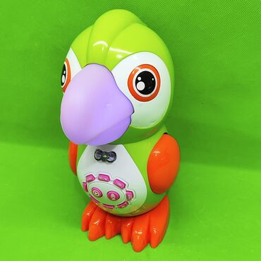 игрушки для попугаев: Попугай игрушка интерактивная для развития ребенка🦜Доставка, скидка
