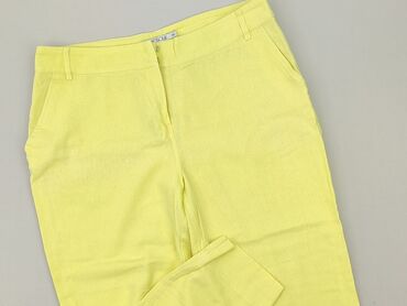 QUIOSQUE, Material trousers for women, size L