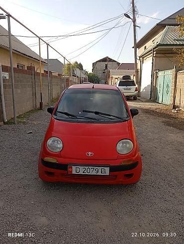генератор ваз 2114: Daewoo Matiz: 2000 г., 0.8 л, Механика — 1