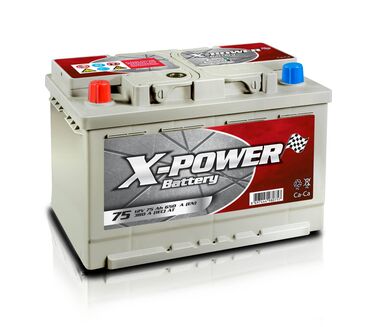 akümülatör: 12V 75AH X - POWER firmasına məxsus yüksək keyfiyyətli