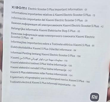 Электротранспорт: Xiaomi Electric Scooter 5 Plus elektrik skuter yenidir.10 gündür — 3