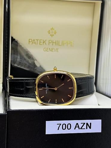 Patek Philippe Geneve kişi qol saatı - Klassik, minimalistik dizayn -