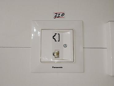 Розетка, Panasonic, Встроенные, 1 гнездо at lalafo.kg Розетка, Panasonic, Встроенные, 1 гнездо