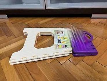 Ostali dečiji nameštaj: Preklopna plastična sklopiva stolica/tabure – HOBBY - Višenamenska — 19