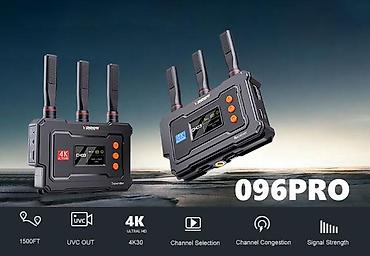 s video kabel: VRIH 096PRO simsiz video ötürücü/qəbuledici sistemi - 1 ötürücü ilə — 4