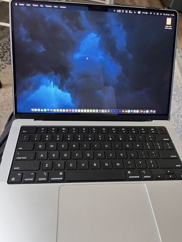 компьютерные: Ноутбук, Apple, 24 ГБ ОЗУ, Apple M4 Pro, 14 ", Б/у, Для работы, учебы, память NVMe SSD