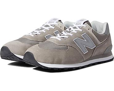 574: Кроссовки, 36, 37, 38.5, New Balance, Новый, цвет - Серый, Бесплатная доставка, Платная доставка, Самовывоз — 1