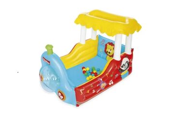Ostale dečije stvari: Cena 4850 din Bestway 93537 Fisher Price Voz sa 25 loptica 132 x 94 x — 4