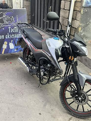 moto bot: Tufan K-150 motosiklet - Motor: 150 cc, karbüratorlu, hava ilə — 2