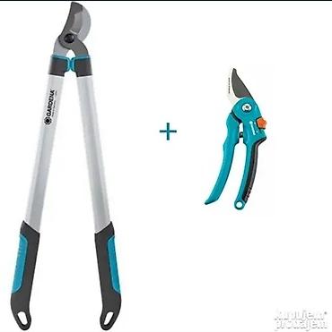 stolice visoke: Gardena set za orezivanje – makaze za grane EasyCut 680 B + ručne — 1