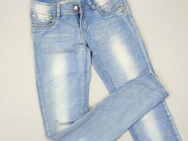 bluzki jeansowa z falbanką: Jeans, S (EU 36), condition - Very good