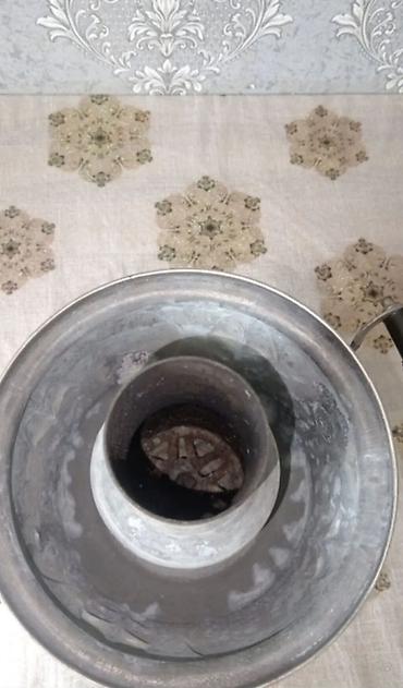 mis samovar: Klassik metal samovar - Material: qalın divarlı metal gövdə, rellef — 3
