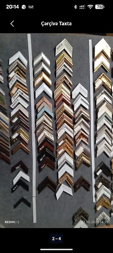 Şəkil və rəsmlər üçün çərçivələr: Çərçivə Taxta — 3