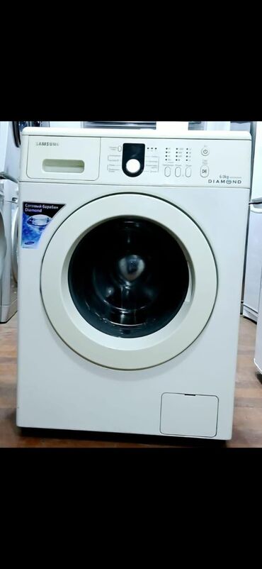 yağ maşını: Paltaryuyan maşın Samsung, 6 kq, İşlənmiş