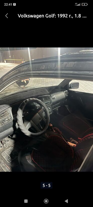 стеклоподъемника: Volkswagen Golf: 1992 г., 1.8 л, Механика, Бензин, Хэтчбэк