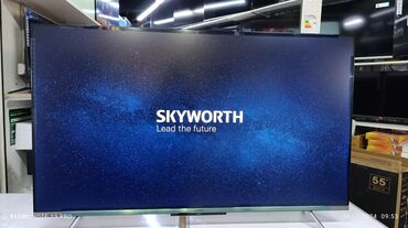 Телевизоры: Новогодняя акция 🥳 🥳 🥳 🎄 🎄 🎄 Телевизор LED Skyworth 55Q66G с экраном