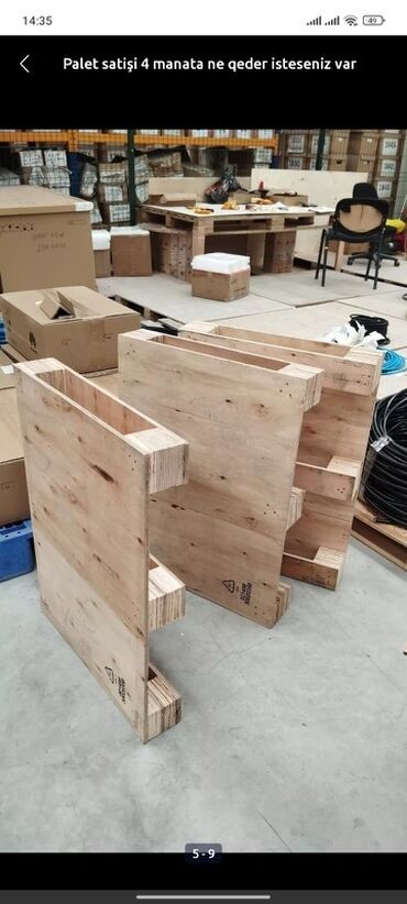 Palletlər, paddonlar: Məhsul: Kontrplakdan hazırlanmış ağır yüklər üçün sənaye palet — 15