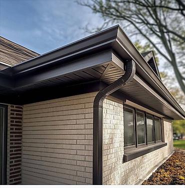 Водосточные желоба: Квадратный водосток на выезд Профессиональное изготовление квадратных — 4