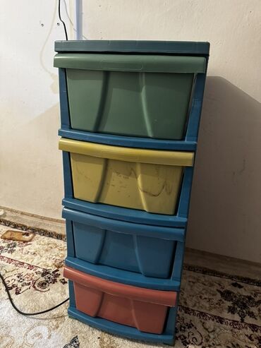 купить бу шкаф для одежды: Бала үчүн комод, Колдонулган, Бөбөктөр үчүн кийим алмаштыруучу үстөлсүз, Желим