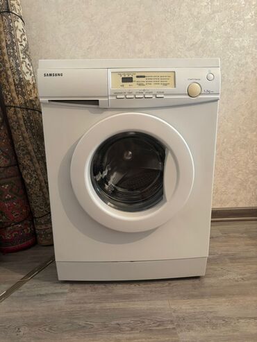 Paltaryuyan maşınlar: Paltaryuyan maşın Samsung, 5 kq, İşlənmiş, Avtomat, Qurutmasız, Kredit yoxdur, Ünvandan götürmə