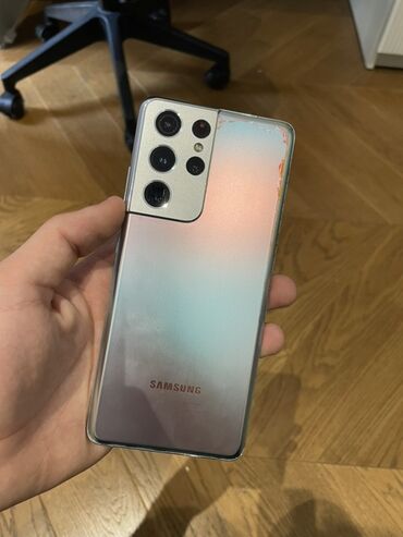 samsung 15: Samsung Galaxy S21 Ultra, rəng - Boz, İki sim kartlı