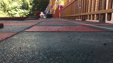 Резиновая плитка: Резиновая плитка. Резиновая покрытия. Описание: - Модульные плиты из — 4