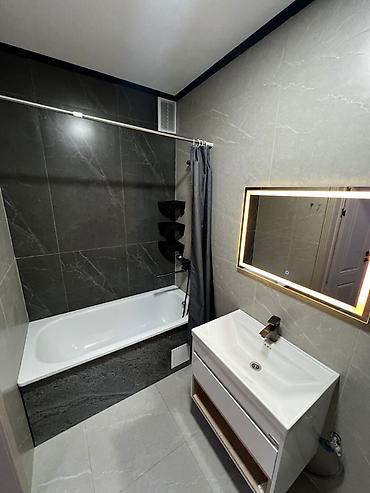 60: 2 комнаты, 61 м², Асанбай мкр Элитка, 12 этаж, Дизайнерский ремонт — 4