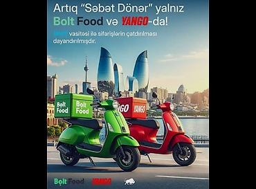 yango: Sürücü-kuryer tələb olunur, Şəxsi nəqliyyat vasitəsi ilə, Gündəlik ödəniş, Təcrübəsiz — 2