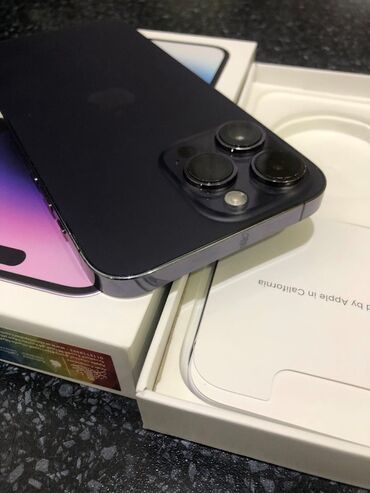 Apple iPhone: IPhone 14 Pro Max, 256 GB, Deep Purple, Simsiz şarj — 11
