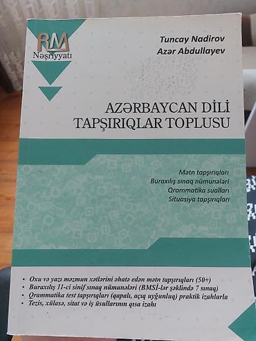Məhsul: “Azərbaycan dili – Tapşırıqlar toplusu” kitabı Müəlliflər
