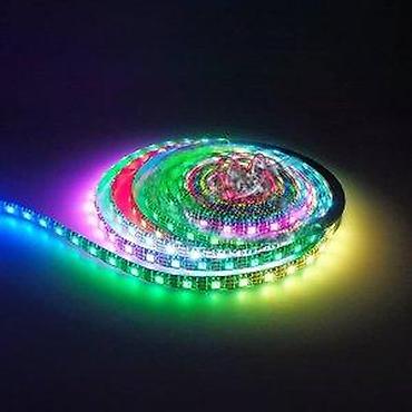Rasveta: WS2812B LED TRAKA VODOOTPORNA IP65 5 METARA 5V 60 DIODA/M | RF — 16